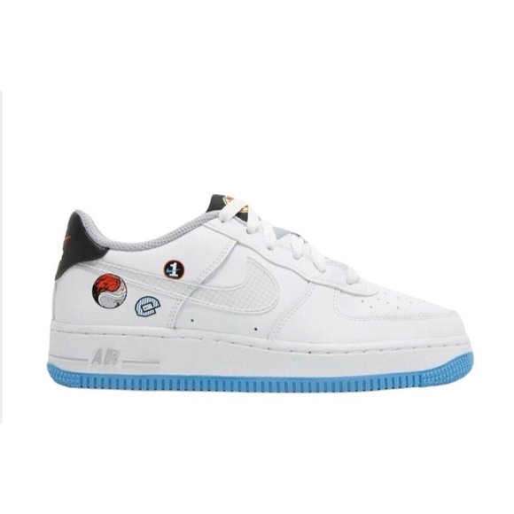 Nike Air Force 1 LV8 GS 'Happy Hoops' DM8088-100 - Picture 1 of 13